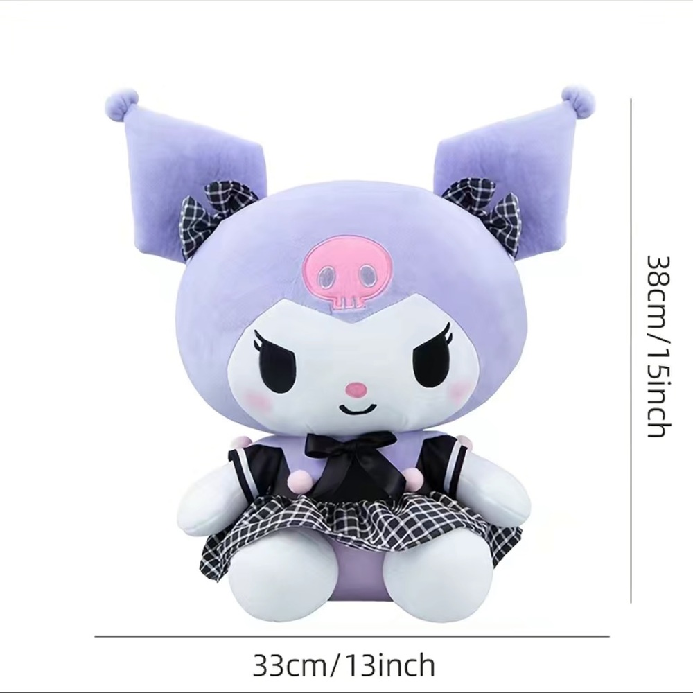 Sanrio KUROMI Dressed Plush
